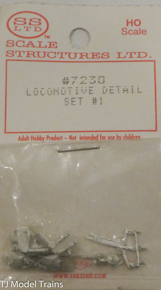 SS Ltd. HO Scale Kit #7230 Loco Details Kit #1
