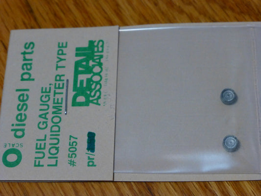 Detail Associates O #5057 Fuel Gauge, Liquidometer Type (Light Cast Metal Parts)