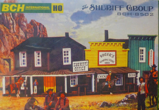 BCH 168-8502 The 'Sheriff Group' Building kits Plastic