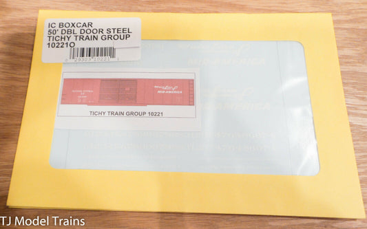 Tichy Train Group O #10221O IC Boxcar 50' DBL Door Steel