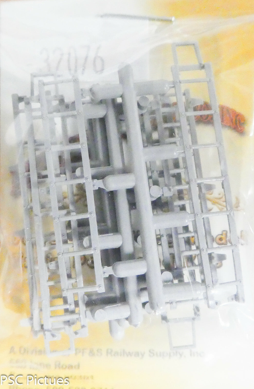 Precision Scale HO #32076 Ladder Set, 40" AAR Boxcar, 4 ends & 4 Sides (Plastic)