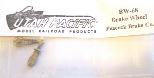 Utah Pacific #68 Brake Wheel National Brake Co. (Brass Casting)