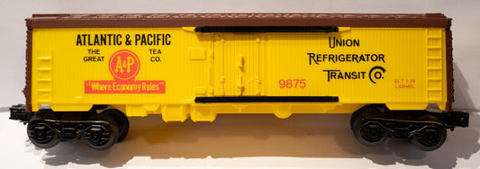 Lionel #6-9875 Atlantic and Pacific Billboard Reefer Car