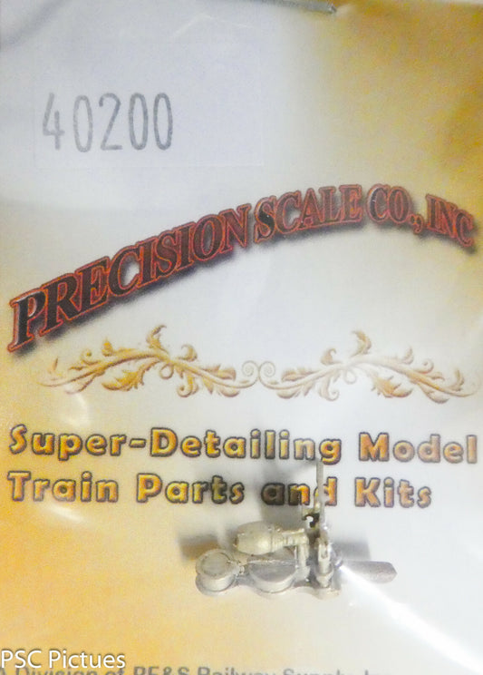 Precision Scale O #40200 Guage w/Throttle, for Steam loco (Brass Casting)
