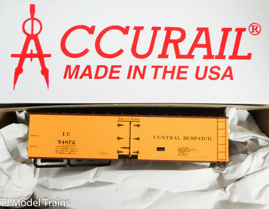 Accurail HO #4909 Illinois Central (40' Wood Refrigerator Car (Plastic Kit)
