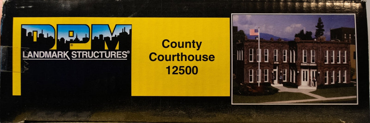 Dpm Structures DPM #12500 County Courthouse - Woodland Scenics DPM Landmark Structure ...