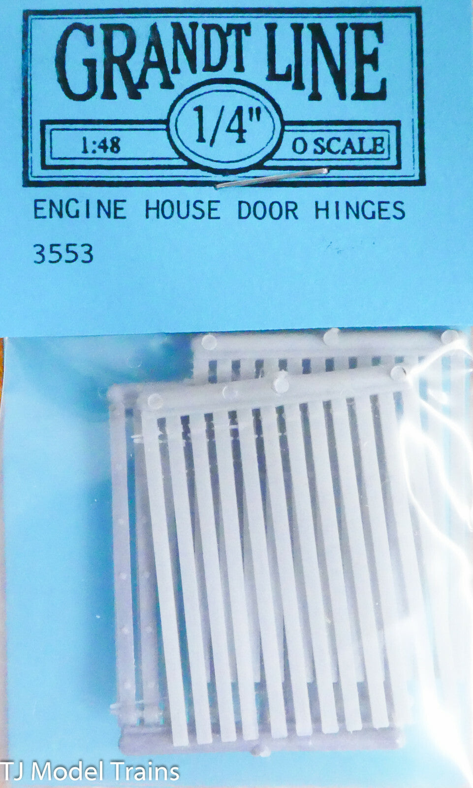 Grandt Line O #3553 Door Hinges -- Engine House (Plastic)