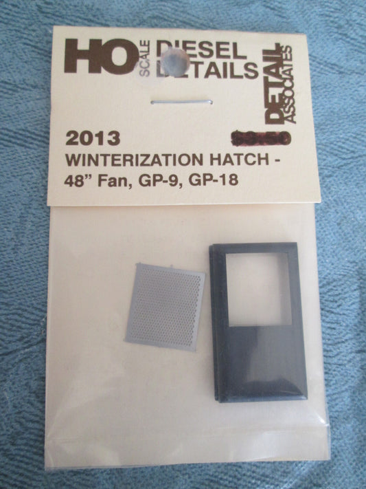 Detail Associates HO #2013 Winterization Hatch - 48" Fan