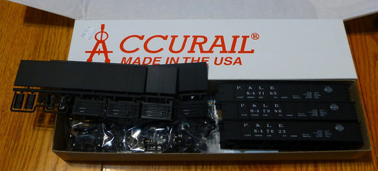 Accurail HO #37534 P&LE (3-Pack) 41' Steel Gondolas (kit Form) We Combine ship