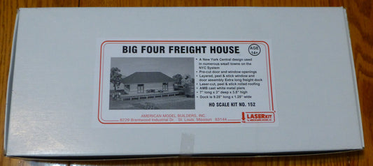 American Model Builders HO #152 Big Four Freight Hiouse