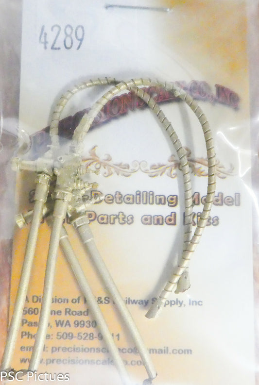 Precision Scale O #4289 Injectors, Simplex Type (Brass Castings)