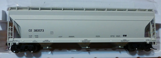 Atlas HO #20001419 CN ACF 4650 3-Bay Centerflow Cov'd Hopper Post-1971 Rd#383573