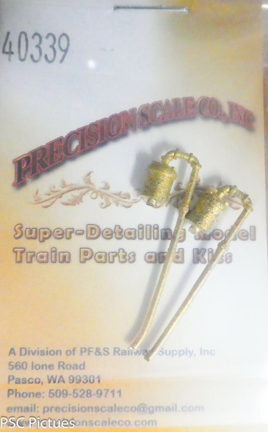 Precision Scale O #40339 Strainer, Air, High Mount, C&O H-4 & Others (Brass)