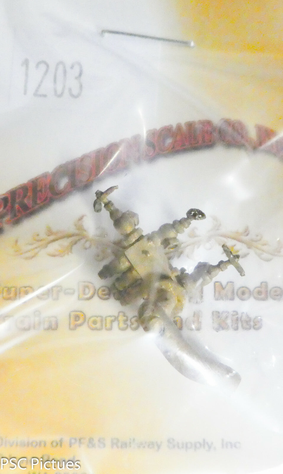 Precision Scale O #1203 Turret, K-37 (Brass Casting)