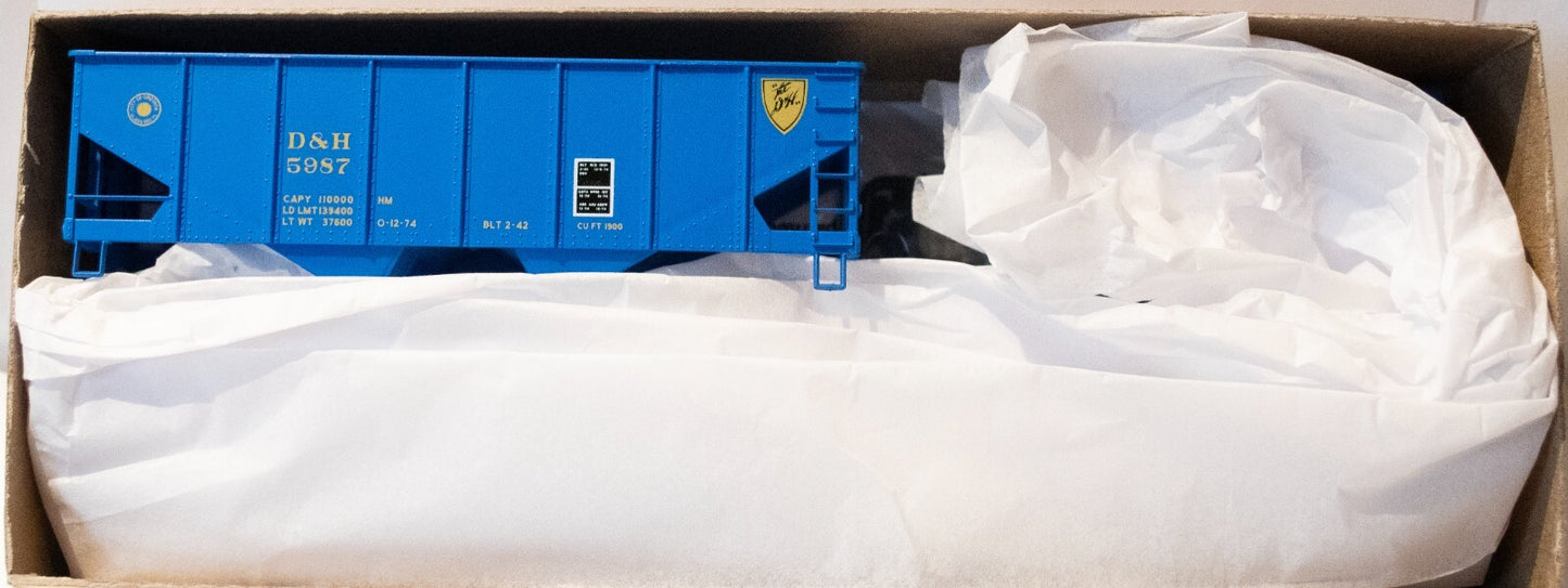 Accurail #2589 USRA 55-Ton 2-Bay Open Hopper - Kit -- Delaware & Hudson #5987 (b