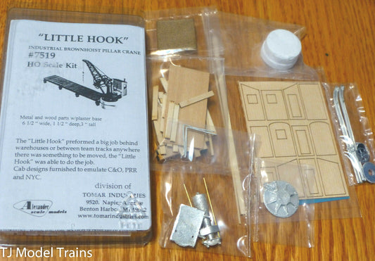 Alexander Scale Models #7519 Industrial Brownhoist Pillar Crane (Wood/Metal)