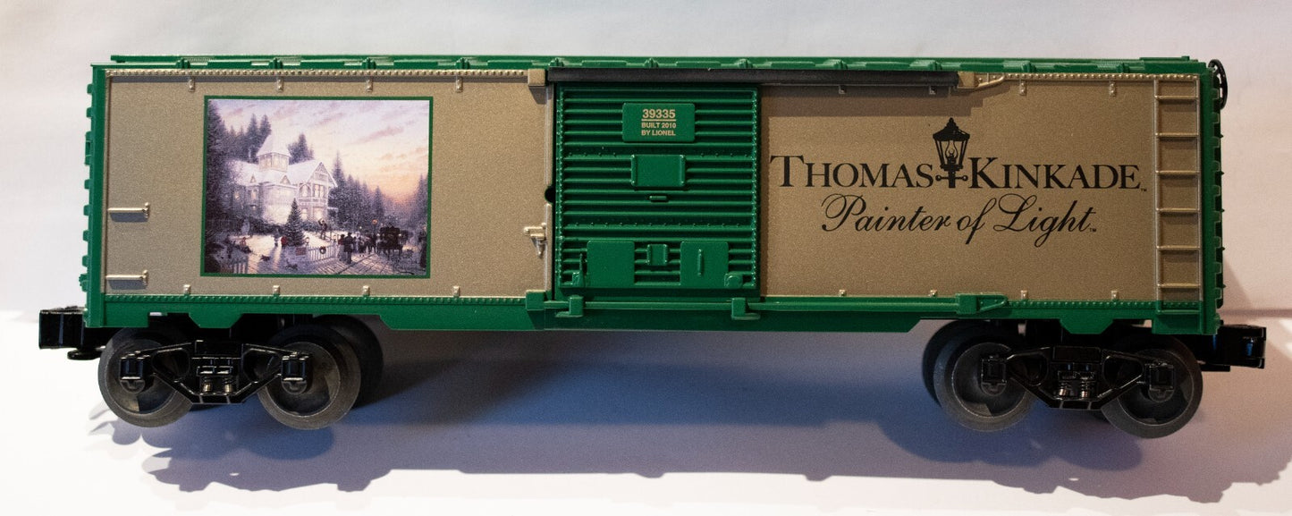 Lionel O Scale  #6-39335 THOMAS KINKADE "VICTORIAN CHRISTMAS" BOXCAR