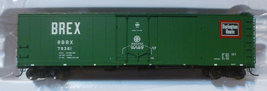 Atlas HO #20002966 Burlington Route (50' Plug Door Box Car) Rd #79361