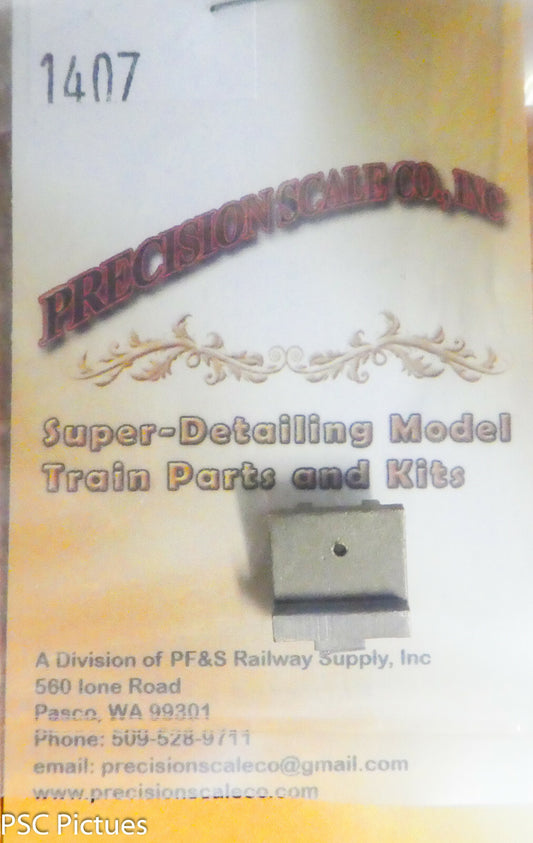 Precision Scale On3 #1407 Spacer, Frame Rear, for: C-16, On3 (Brass Casting)