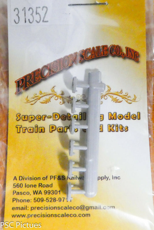 Precision Scale HO #31341 Round Number Plates, #26-30 + Blank (Plastic)