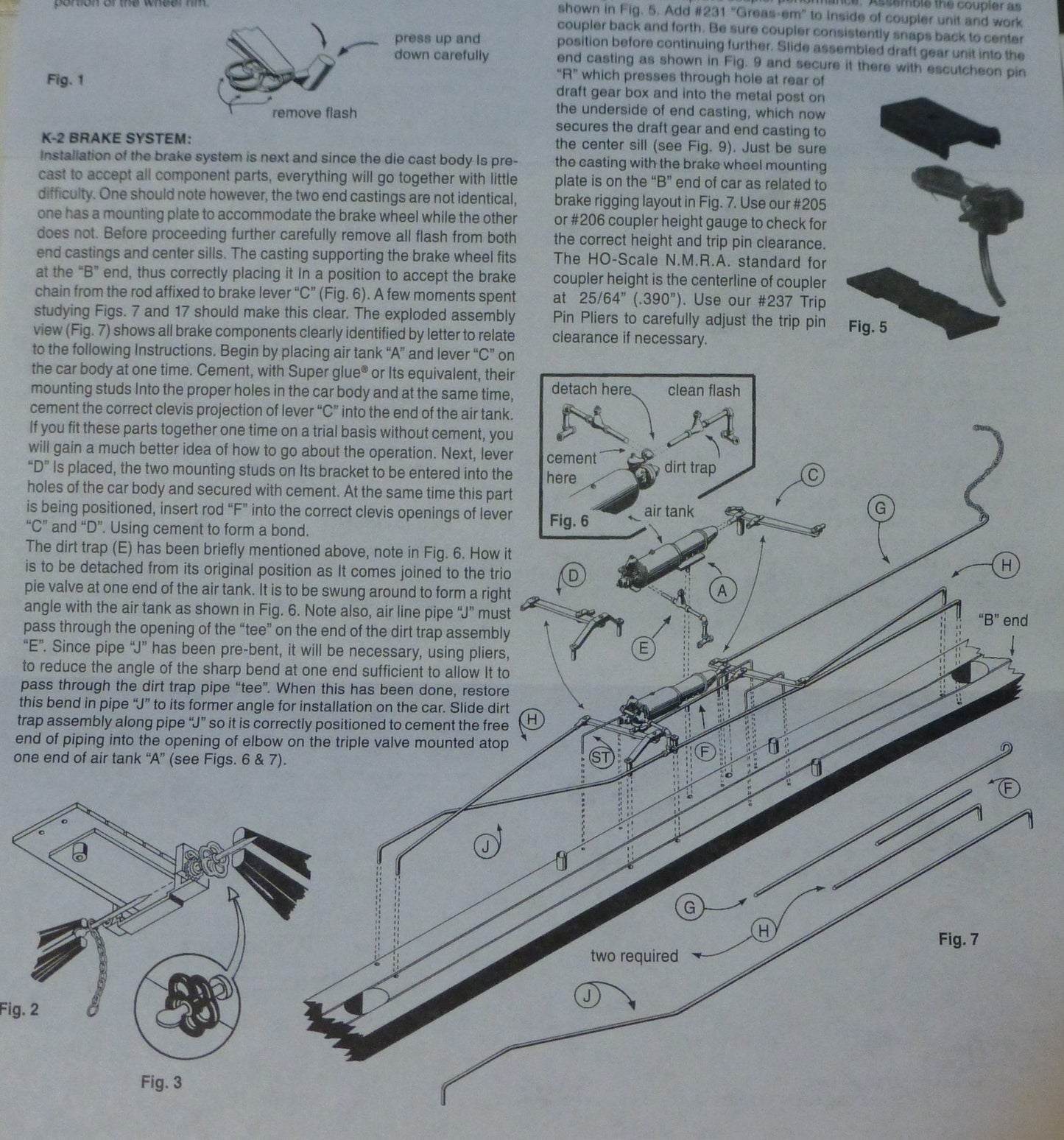 Kadee HO Scale #102  (42' Skeleton Log Car with Logs) Kit Form