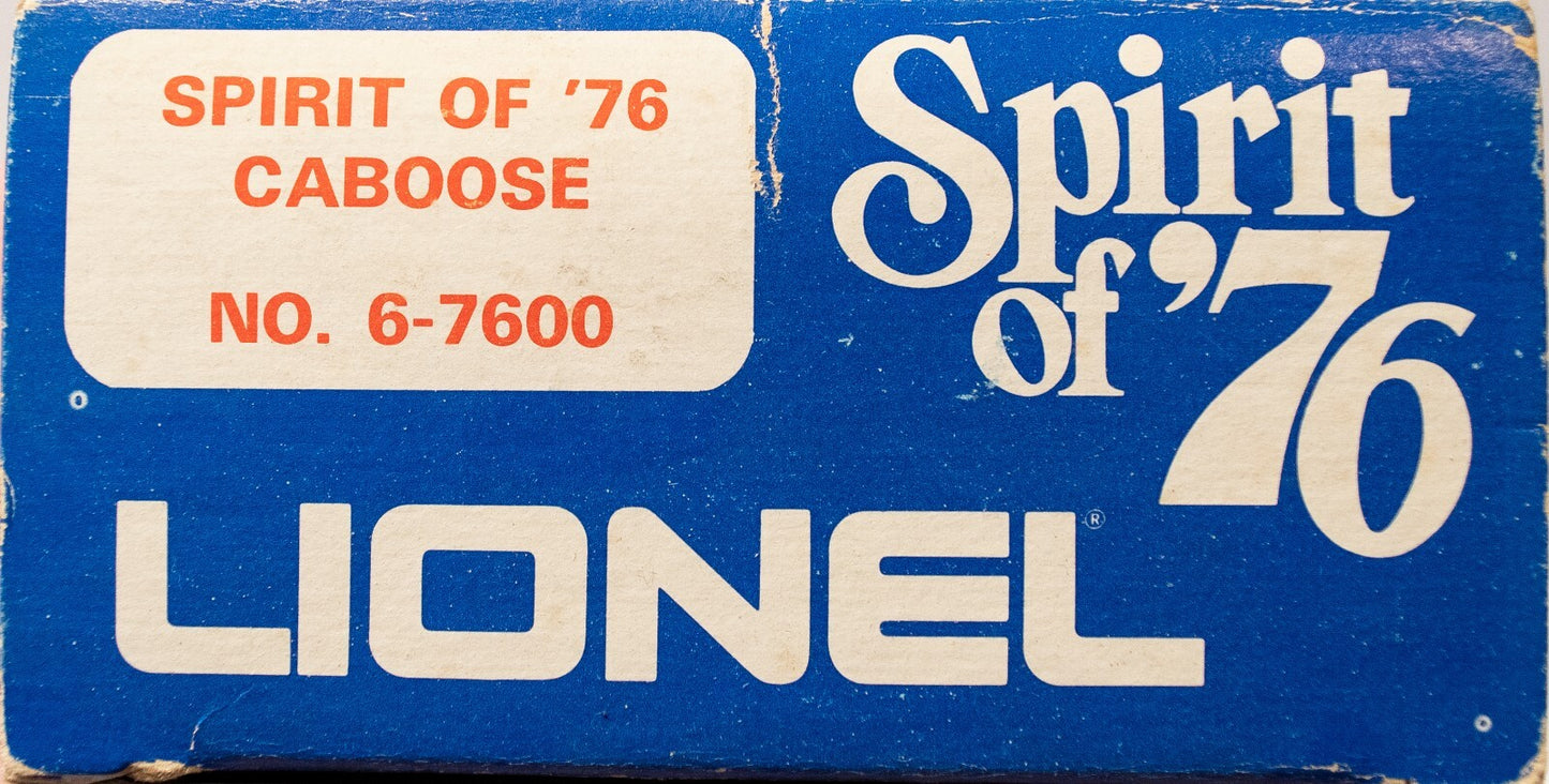 Lionel #6-7600 Spirit of 76 Frisco Illuminated Caboose