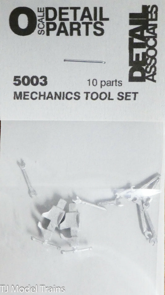 Detail Associates O #5003 Mechanics Tool Set (White Metal Castings)