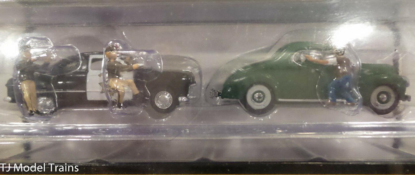Woodland Scenics HO-Scale- AS #5540 Getaway Gangsters