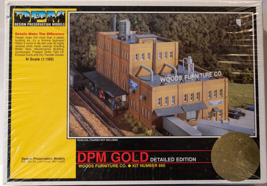 DPM #243-66000 N DPM Gold Kits -- Woods Furniture Co. - 11 x 7" 27.9 x 17.8cm