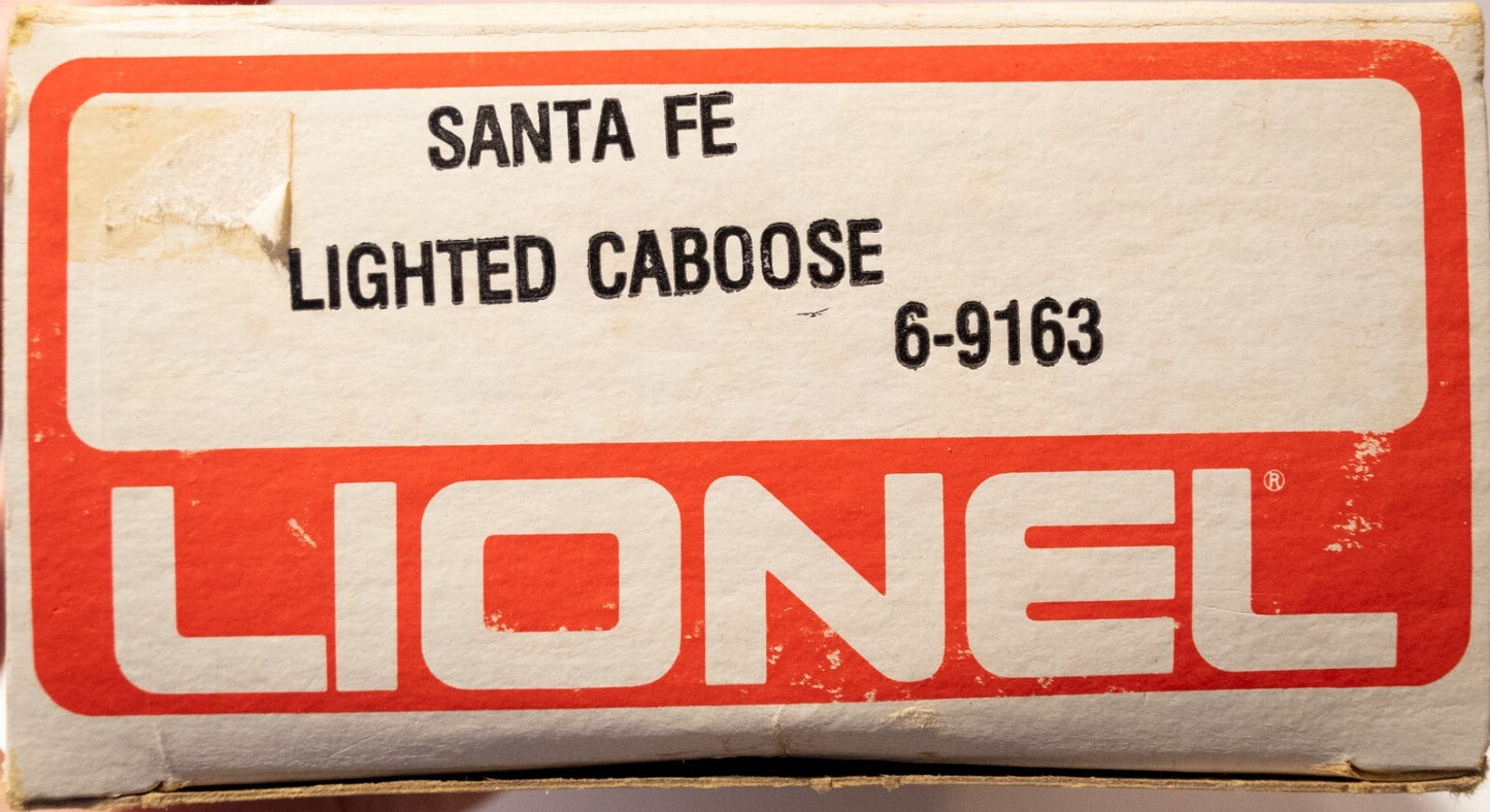Lionel #6-9163 ATSF Santa FE Caboose