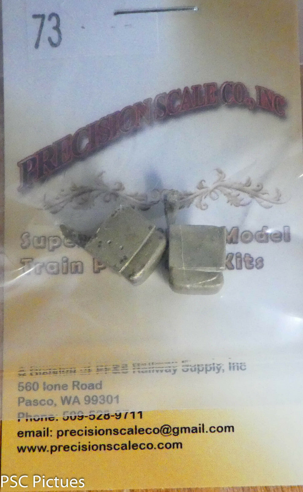 Precision Scale O #073 Seat Boxes without Backs (Brass Castings)