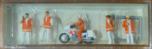 Preiser HO #10100 Emergency Doctors w/Motercycle