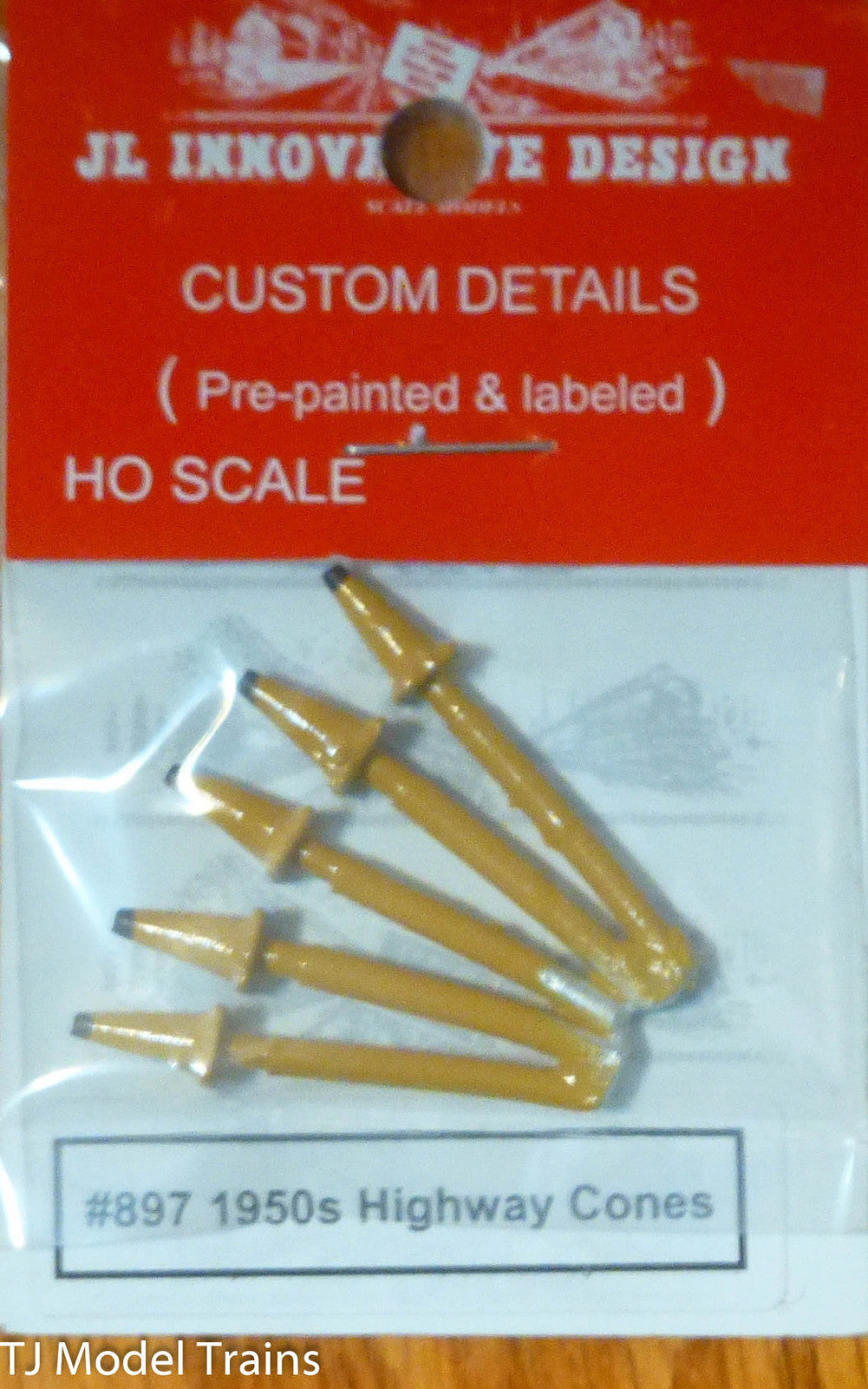 JL Innovative Design #897 Custom Details / 1950's Highway Cones (5 in pkg)
