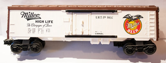 Lionel O Scale  #6-9852  Miller High Life Reefer Champagne of Beers Model Railro