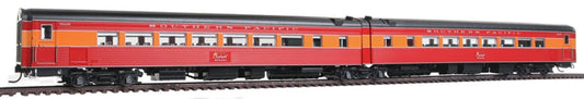 Broadway Limited HO #1579 SP Coast Daylight 2-Car Set w/Antenna, Chair w/#2460 &