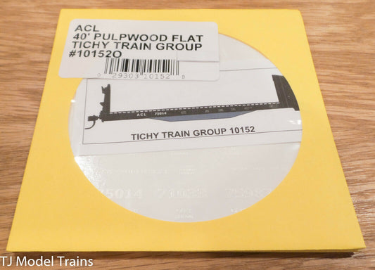 Tichy Train Group O #10152O ACL 40' Pulpwood Flat