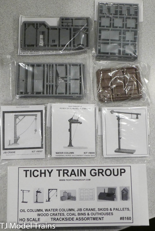 Tichy Train Group HO #8160 Trackside Assortment