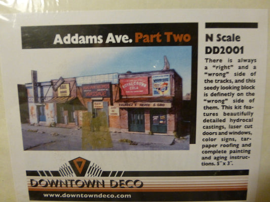 Downtown Deco N #2001 Addams Avenue Part Two -- Plaster Kit