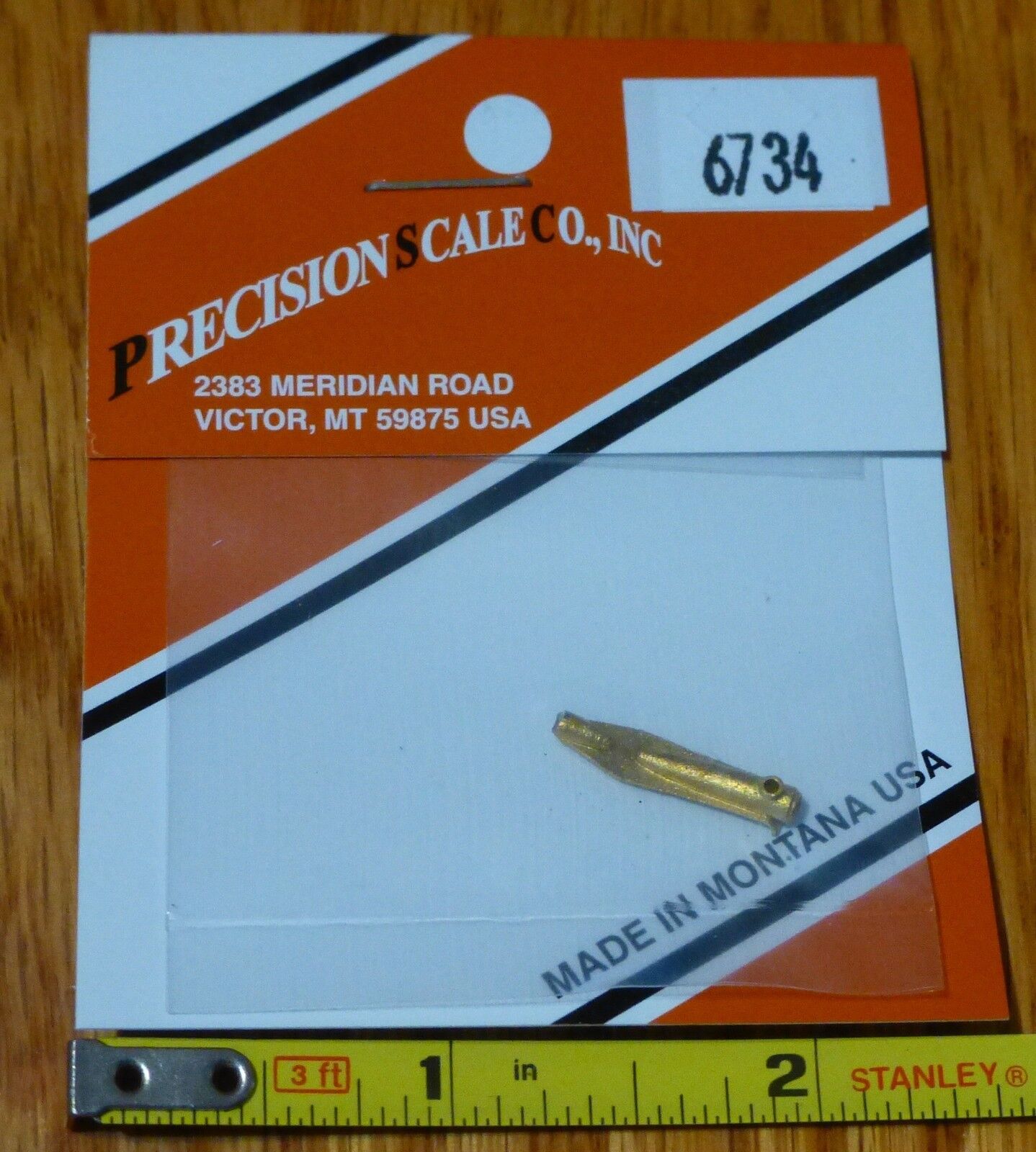 Precision Scale N #6734 Headlight, Union Pacific #M-1000 Steamliner (Brass Casti