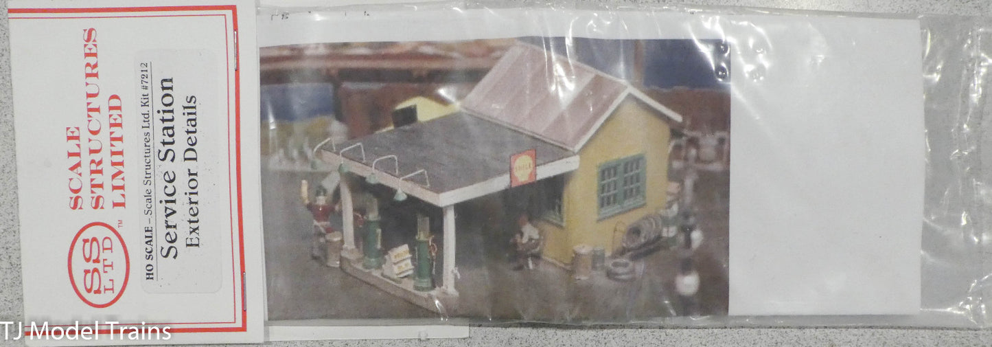 SS Ltd. HO #7212 Service Station Exterior Details Set