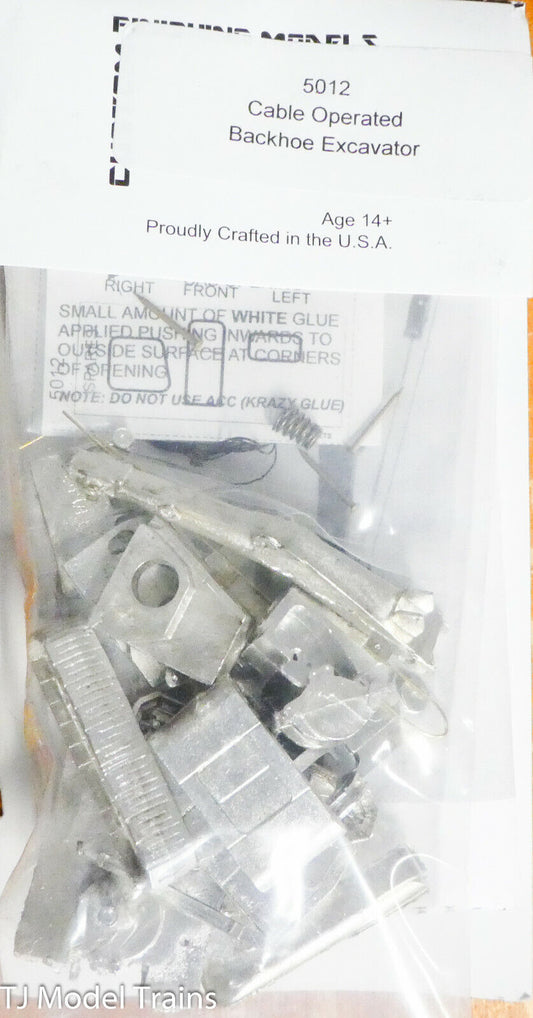 Custom Finishing Models HO #5012 Cable Operated Backhoe Excavator 1954 (Kit)
