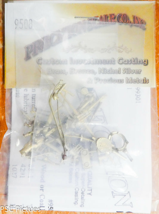 Precision Scale O #9508 Interior Baldwin 2-8-0 "Oil" Burning Detailing Kit(Brass