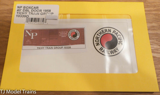 Tichy Train Group O #10339O NP Boxcar 40' DBL Door 1958