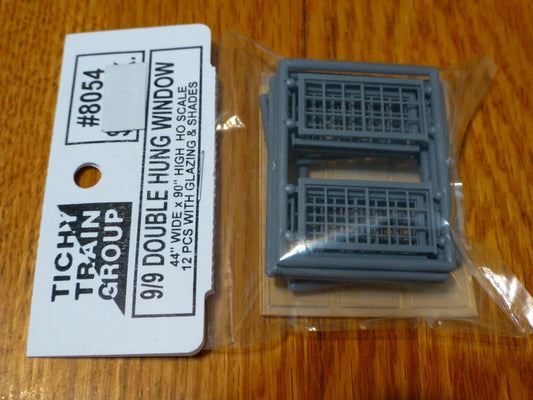 Tichy Train Group HO Scale #8054 9/9 Double Hung Window