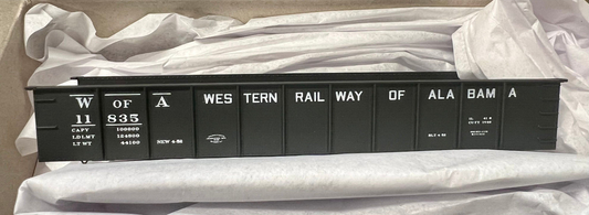 Accurail HO #81733  Western Alabama  (41' Steel Gondola #11835) Plastic Kit