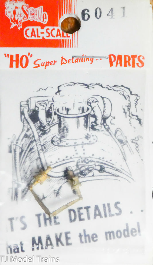 Cal-Scale HO #6041 Rogers Brake Cylinder Left & Right (Brass Casting) HO Scale