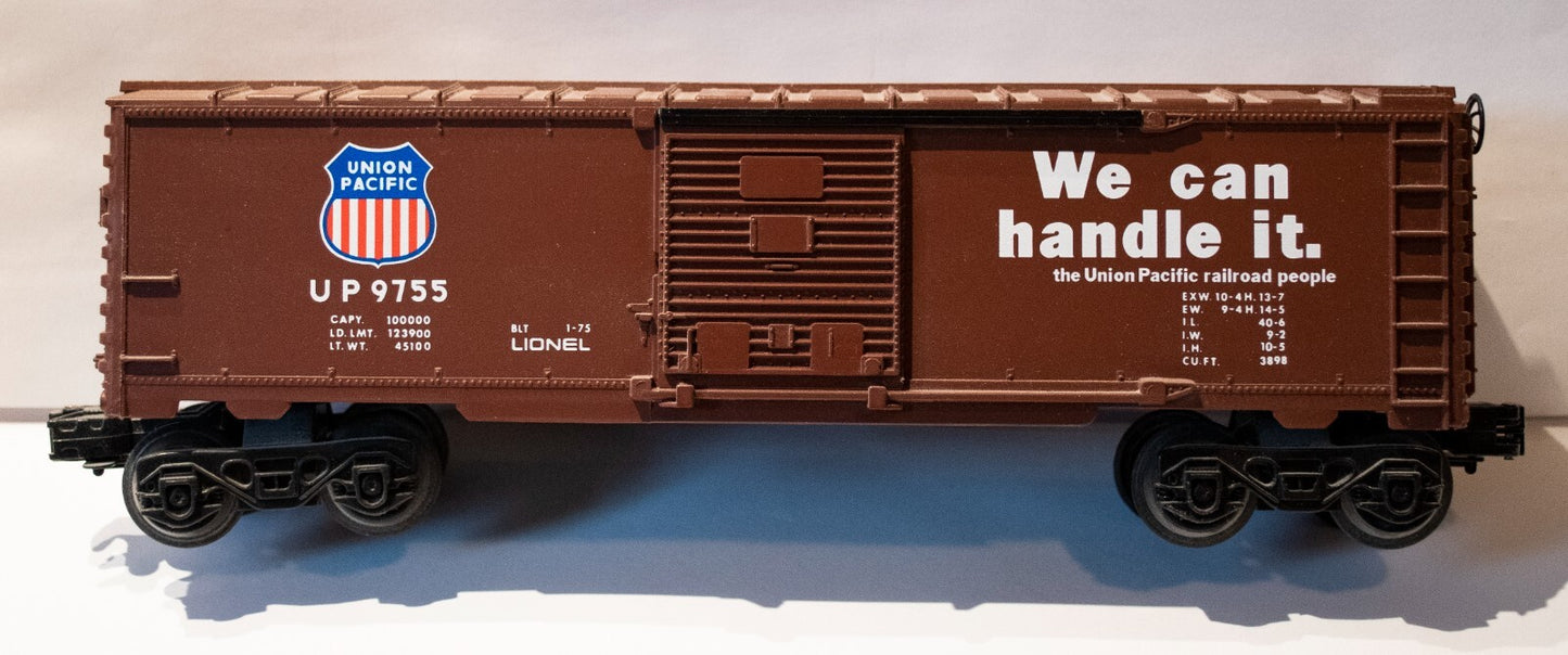 Lionel O Scale (Used) #9755 Union Pacific Boxcar