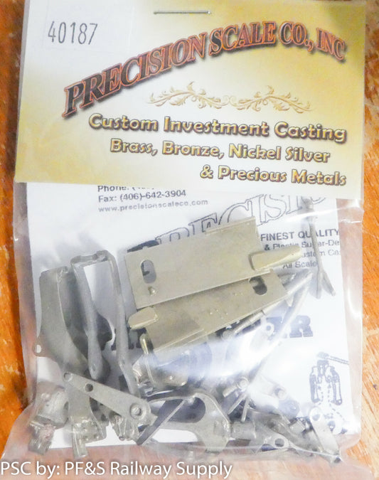 Precision Scale O #40187 Baker Valve Gear, Type I, Long Frame, Passenger & Freig