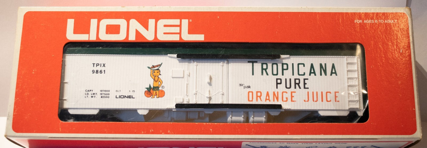 Lionel O Scale  #6-9861 Tropicana Billboard Reefer