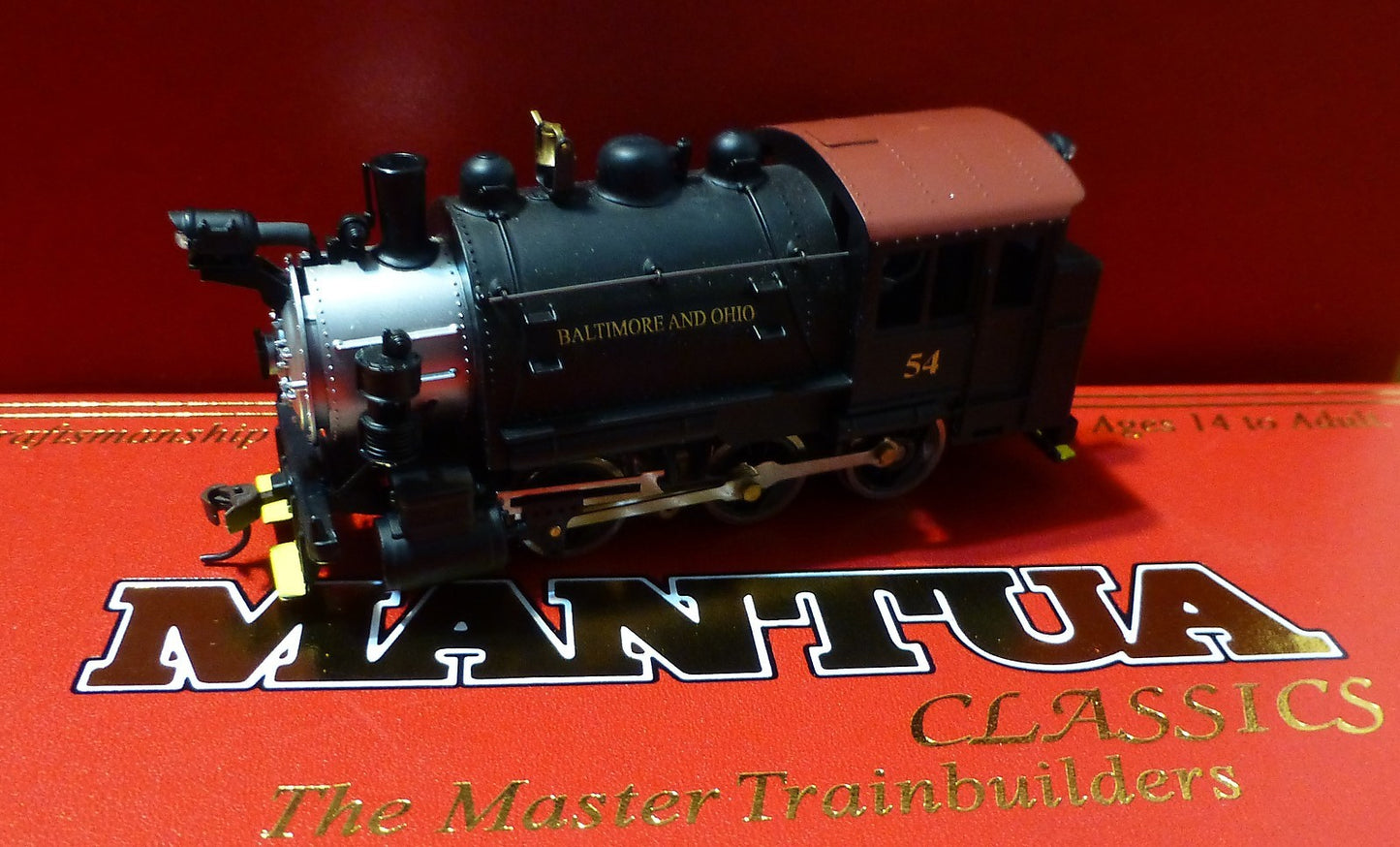 Mantua HO #393002 Baltimore & Ohio 0-6-0 Tank Switcher